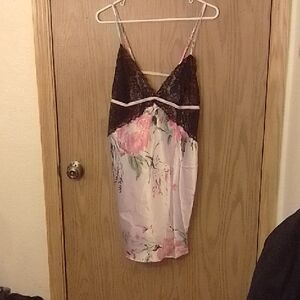 Secret Treasures Floral Satin Slip